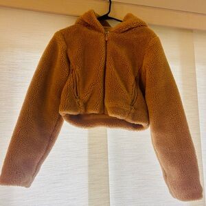 ALO Yoga Tan Sherpa Jacket